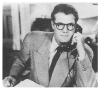 George Reeves as Clark Kent